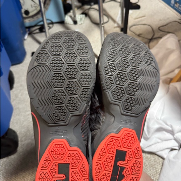 Nike Mens LeBron Soldier 9 Premium 749490-008 black Sneaker Shoes Size 10.5 - Picture 5 of 7